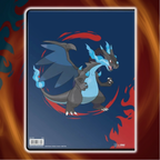 Ultra Pro - Pokémon - Mega Charizard X & Mega Charizard Y - 9 Pocket Portfolio