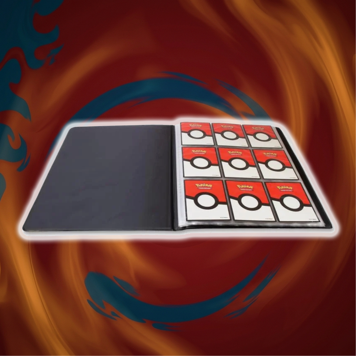 Ultra Pro - Pokémon - Mega Charizard X & Mega Charizard Y - 9 Pocket Portfolio
