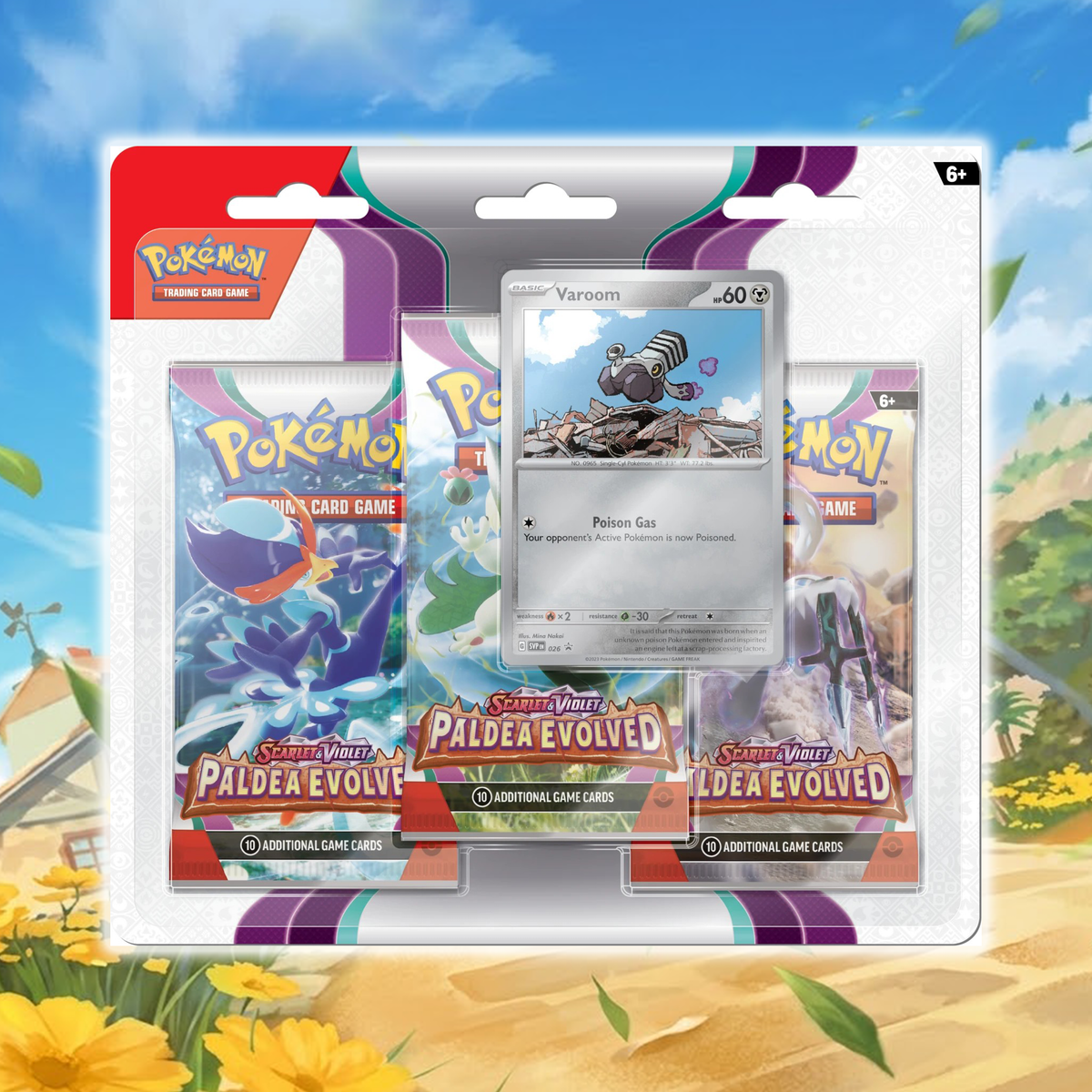 Paldea Evolved - Triple Blister Pack