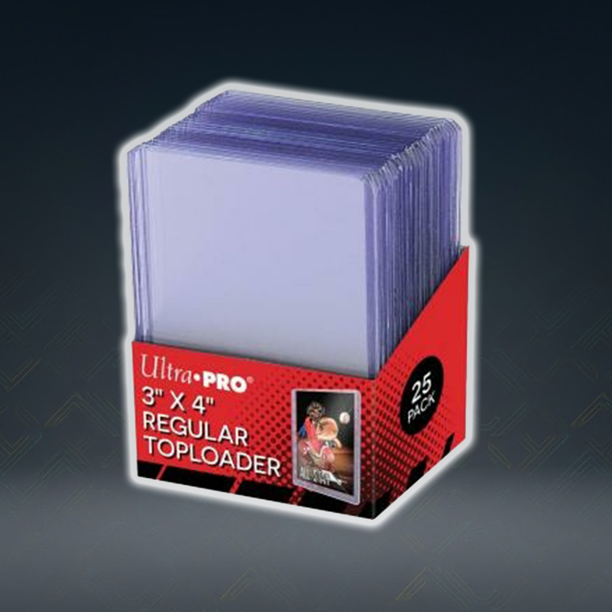 Ultra Pro Toploaders - 3 x 4 Inch Toploaders Clear (Pack of  25)