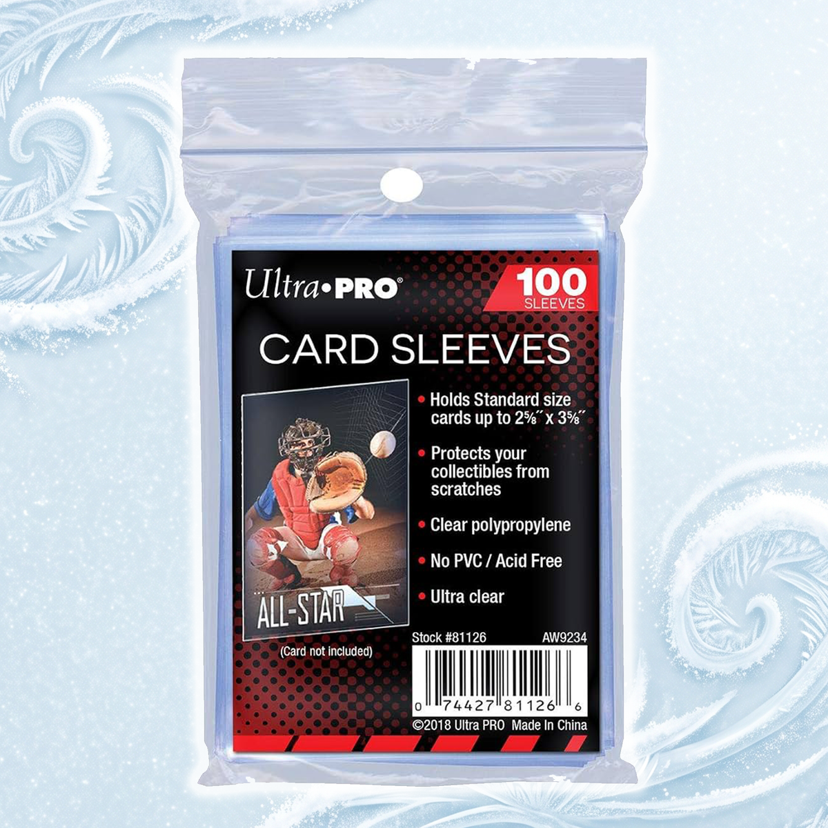 Ultra Pro Card Sleeves (Pack of 100)